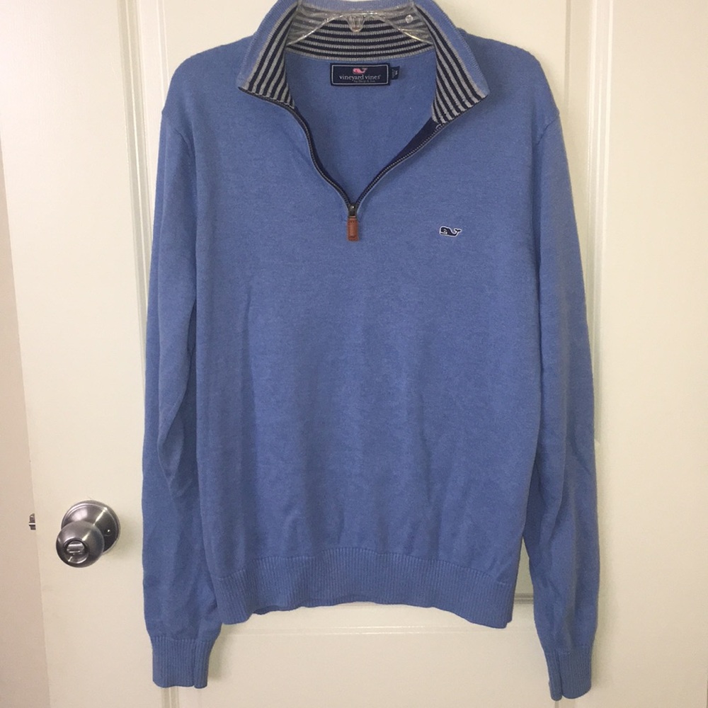 Vineyard Vines XS Blue Quarterzip